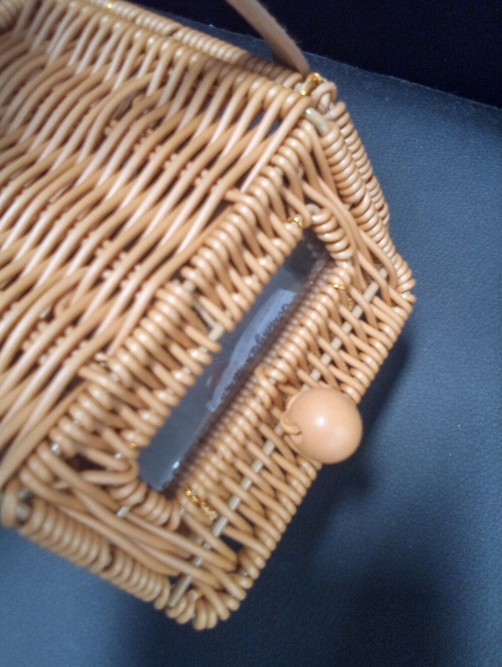 Tommy Bahama Wicker Car Purse - Picture 6 of 6